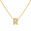 Alphabet "R" Necklace