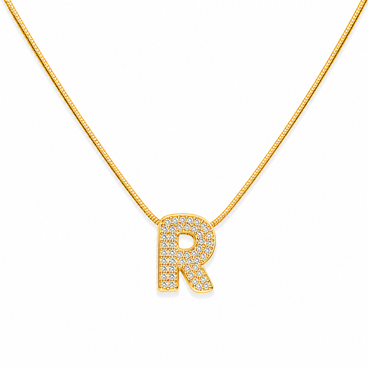 Alphabet "R" Necklace