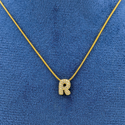 Alphabet "R" Necklace