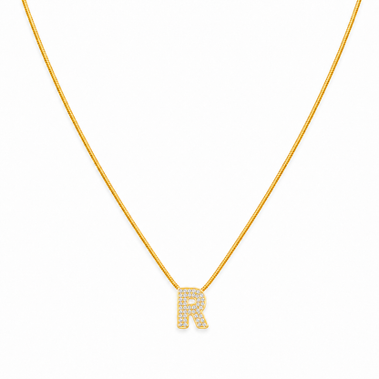 Alphabet "R" Necklace
