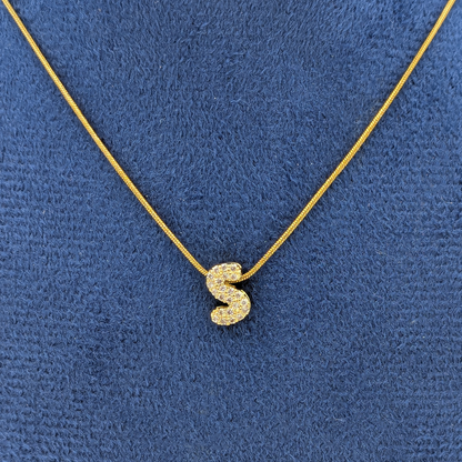 Alphabet "S" Necklace