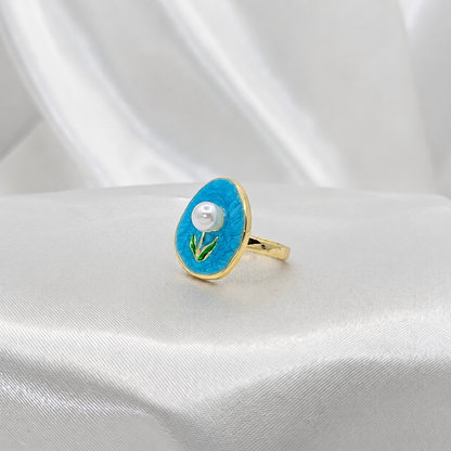 Snow Pearl Ring