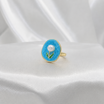 Snow Pearl Ring