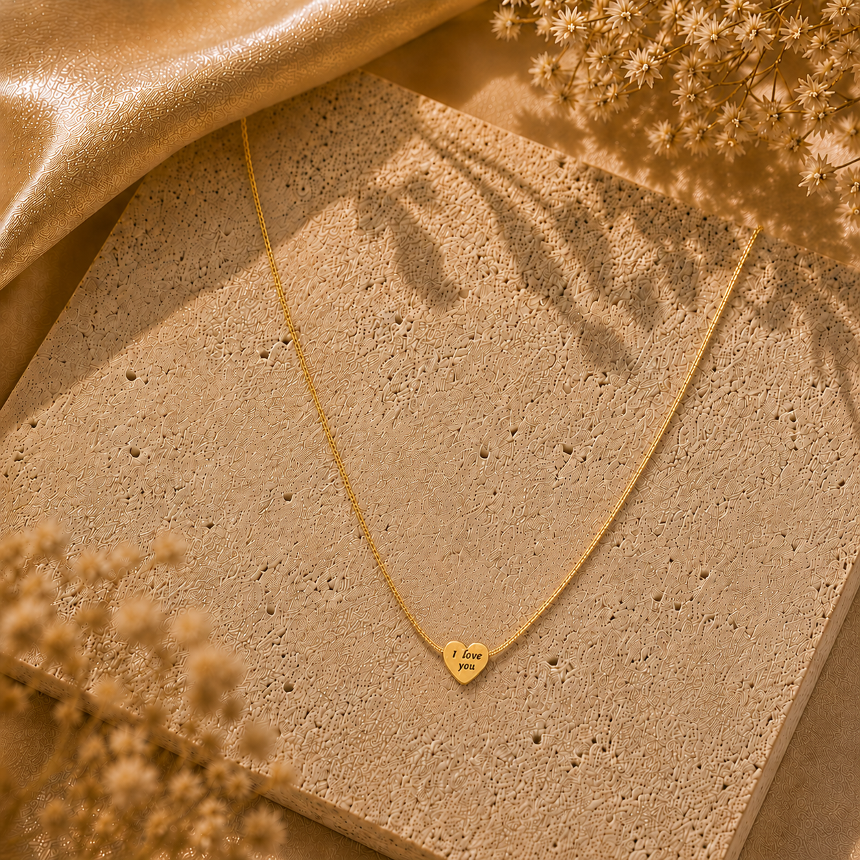 Soft Confession ILY Necklace