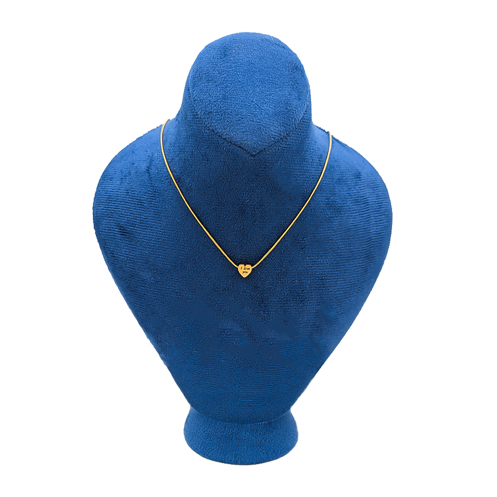 Soft Confession ILY Necklace