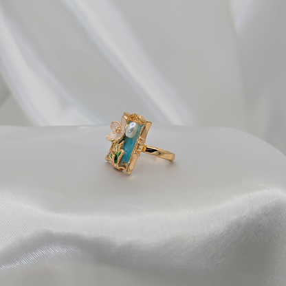 Spring Pearl Ring