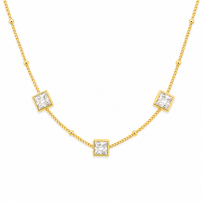 Zircon Trio Bliss Necklace