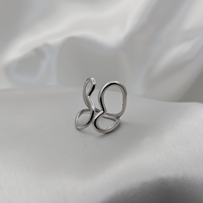 Twin Heart Ring