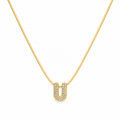 Alphabet "U" Necklace
