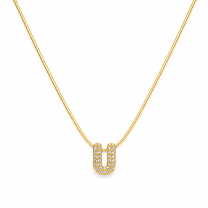 Alphabet "U" Necklace