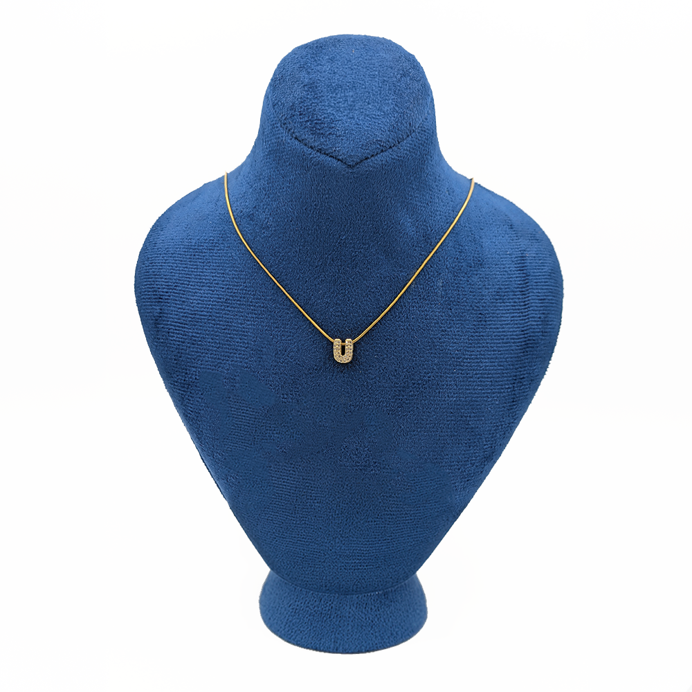 Alphabet "U" Necklace