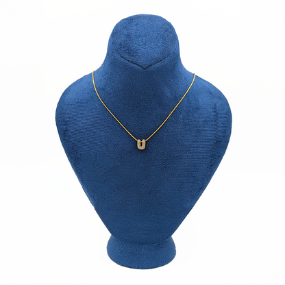Alphabet "U" Necklace