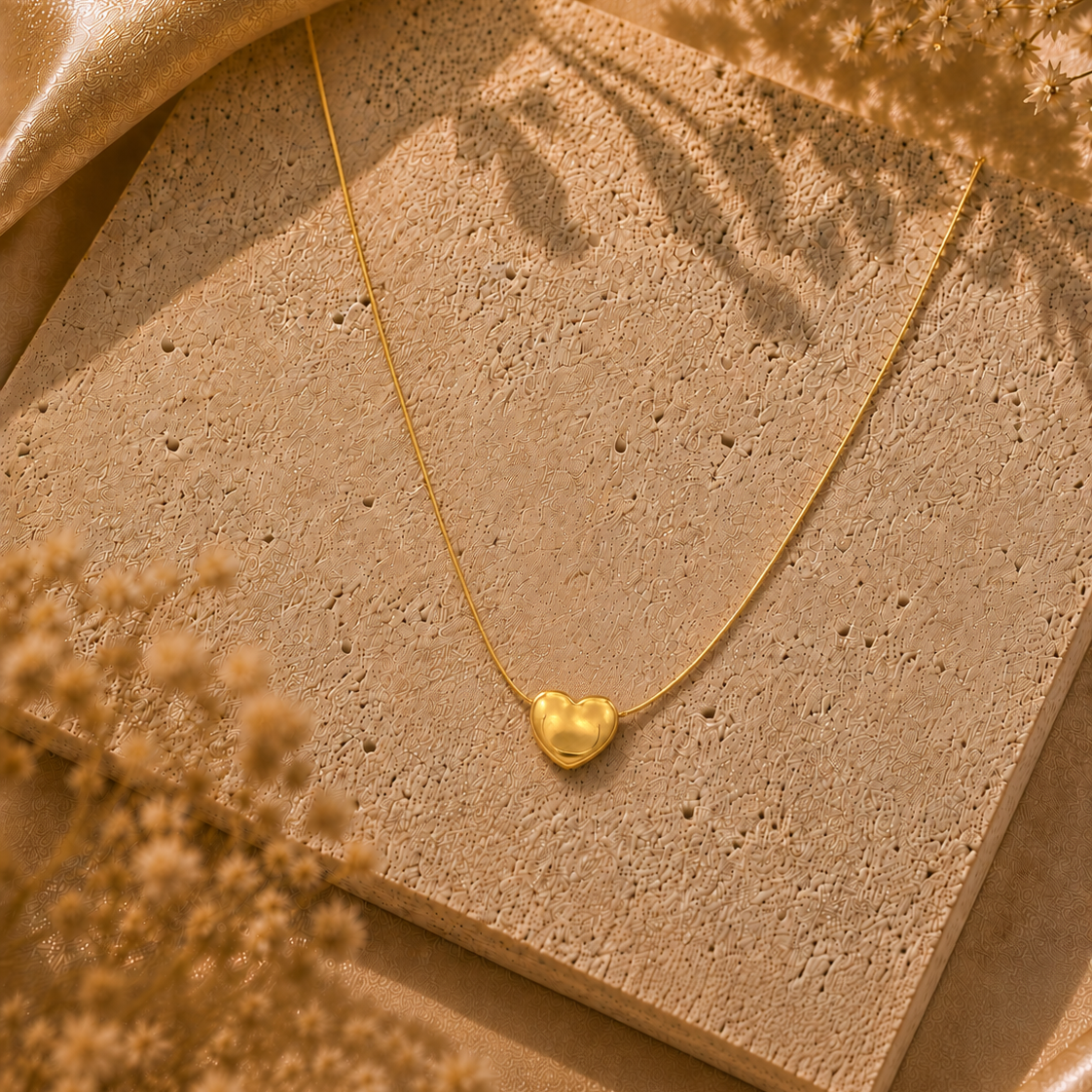 Velvet Heart Necklace