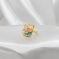 Waterlily Pearl Ring