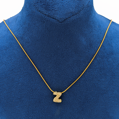 Alphabet "Z" Necklace