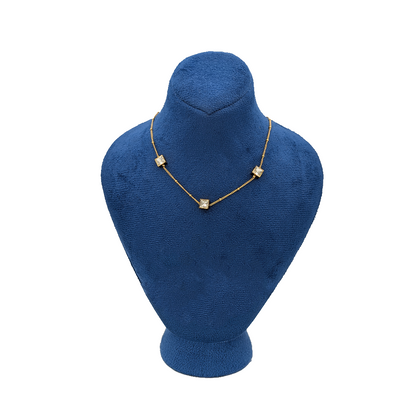 Zircon Trio Bliss Necklace