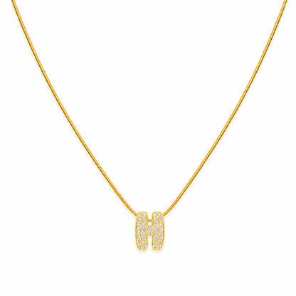 Alphabet "H" Necklace