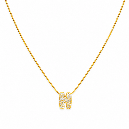 Alphabet "H" Necklace