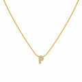 Alphabet "P" Necklace