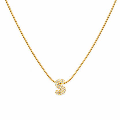 Alphabet "S" Necklace