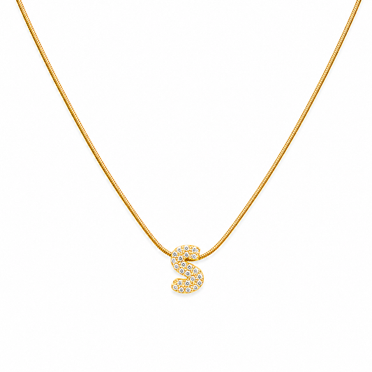 Alphabet "S" Necklace